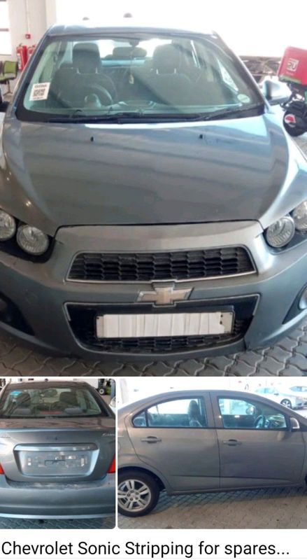 Chevrolet Sonic stripping for spares...