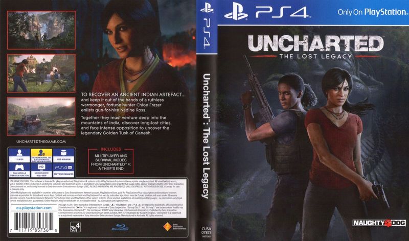 Uncharted: The Lost Legacy (PS4) for sale at GAMING4GEEKS.