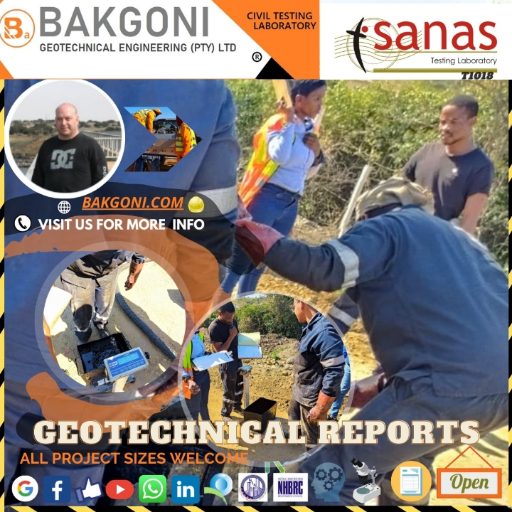 GEOTECHNICAL REPORT | CIVIL TESTING LAB | SANAS ACCREDITED
