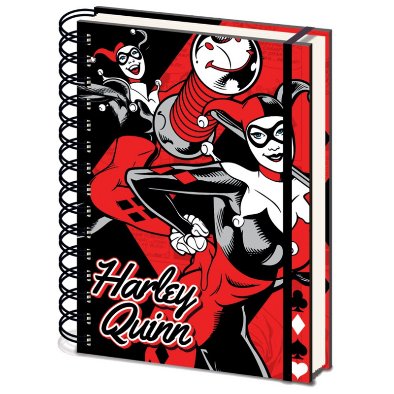 DC Comics Harley Quinn Notebook - A5 (New)