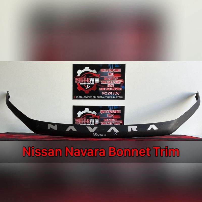 Nissan Navara Bonnet Trim for sale