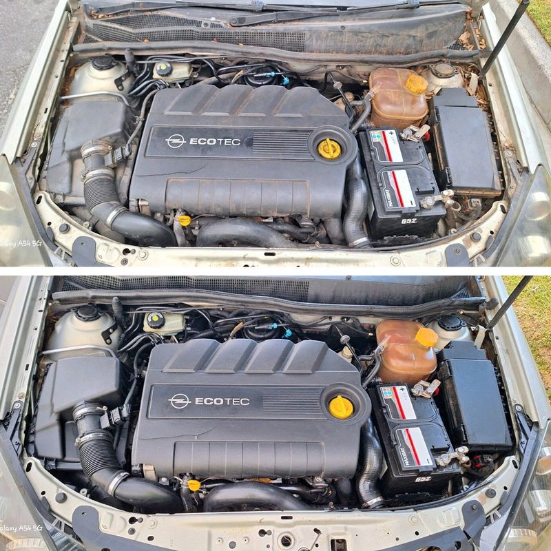 Engine Bay Cleaning - R750