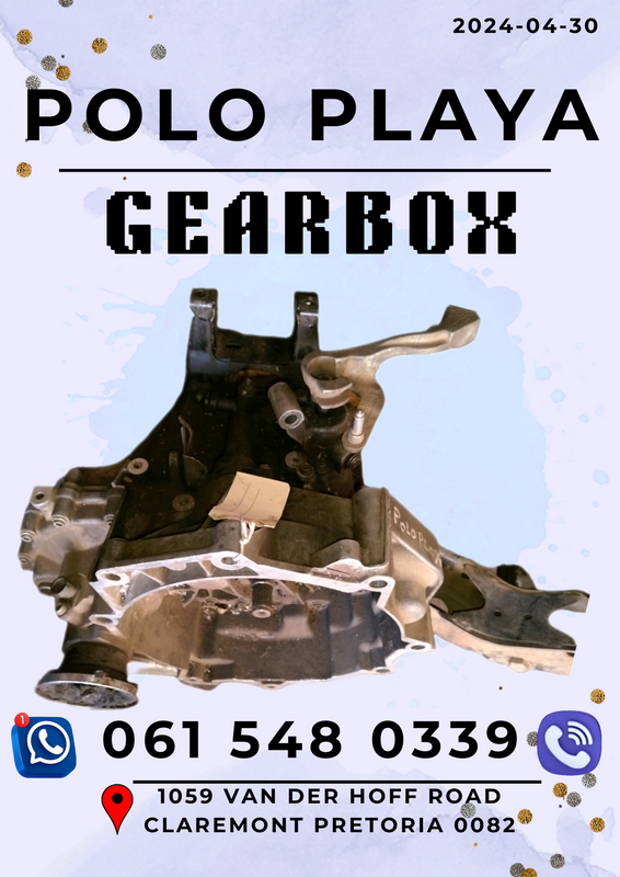 Polo playa gearbox Call me 0615480339