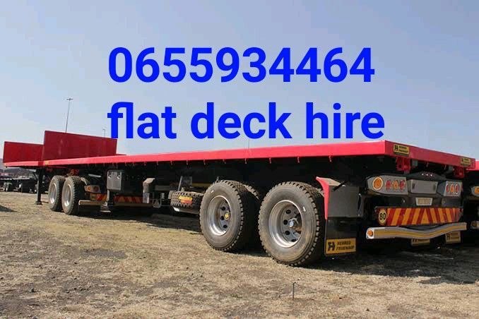 FLAT DECK TRAILERS AVAILABLE