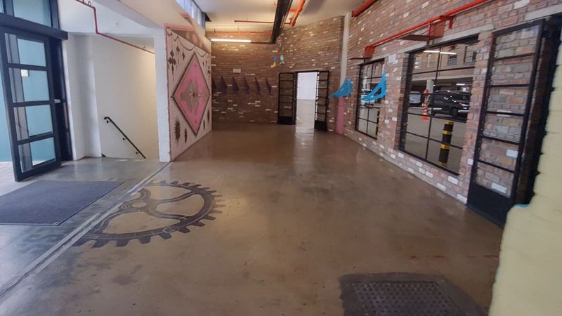 153m² Retail Space Available To Let in Woodstock, Cape Town.