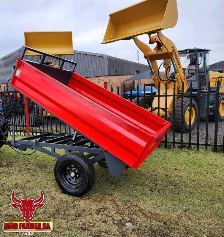 New RSA Tipper trailers available for sale at Mad Farmer SA