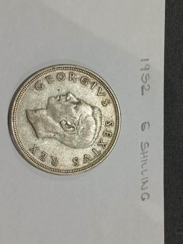 1952 5 Shilling South Africa