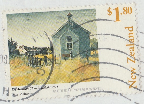 New Zealand - The Anglican Church 1972 - Peter McIntyre - 1998 $1.80 Stamp