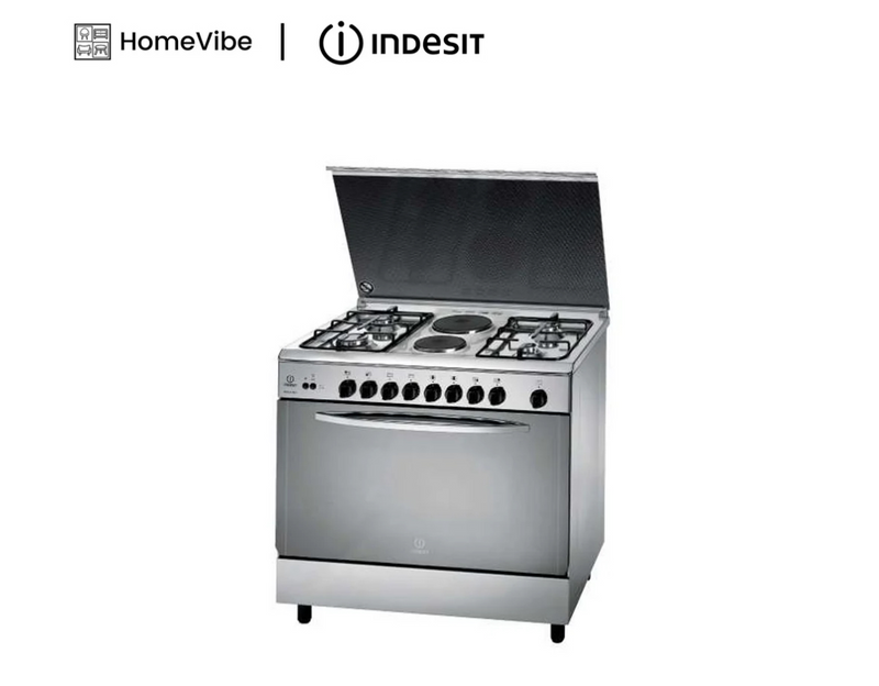 Indesit 90cm freestanding stove