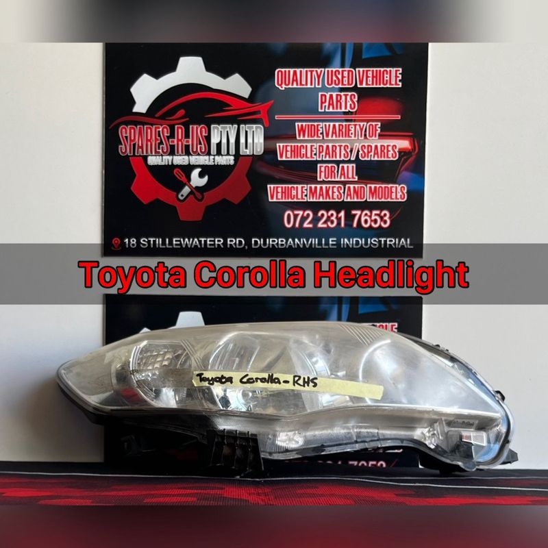 Toyota Corolla Headlight for sale