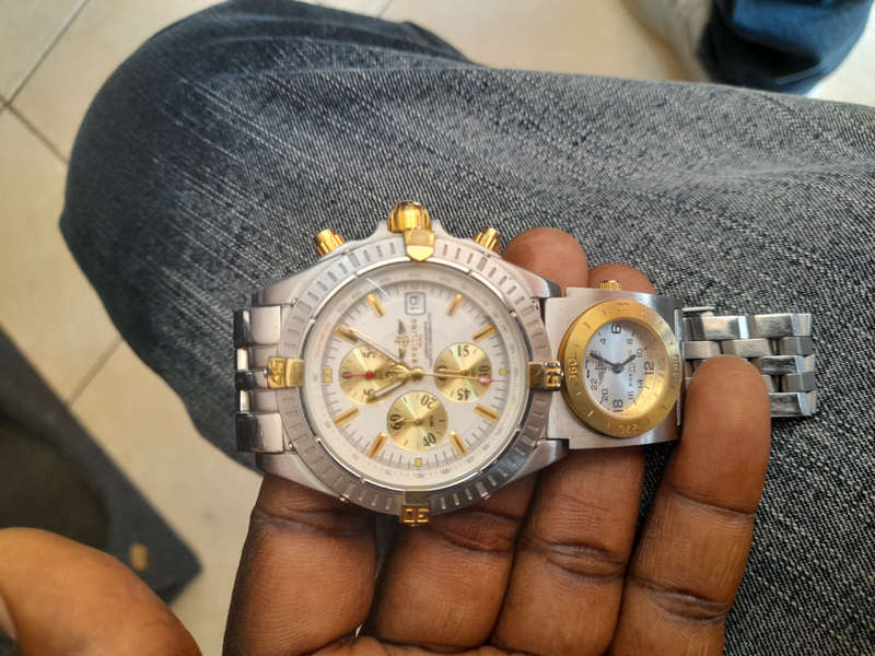 Breitling men watch chronographe certifie chronometre