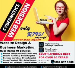 Cybernetics Web Designs ZA - Website Design &amp; Business Marketing Agency South Africa in Kempton Park, preview image
