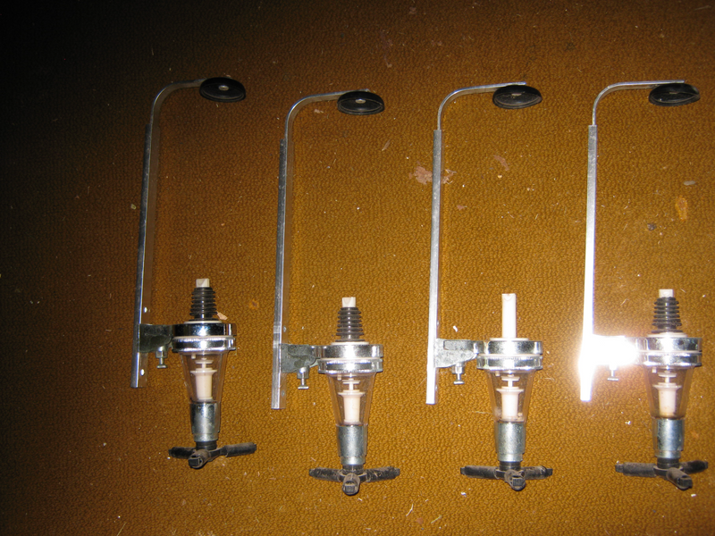 set of 4 bar bottle dispensers