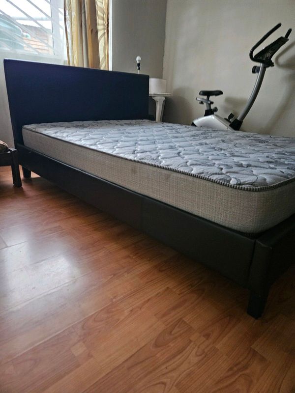Double bed and mattress for sale
