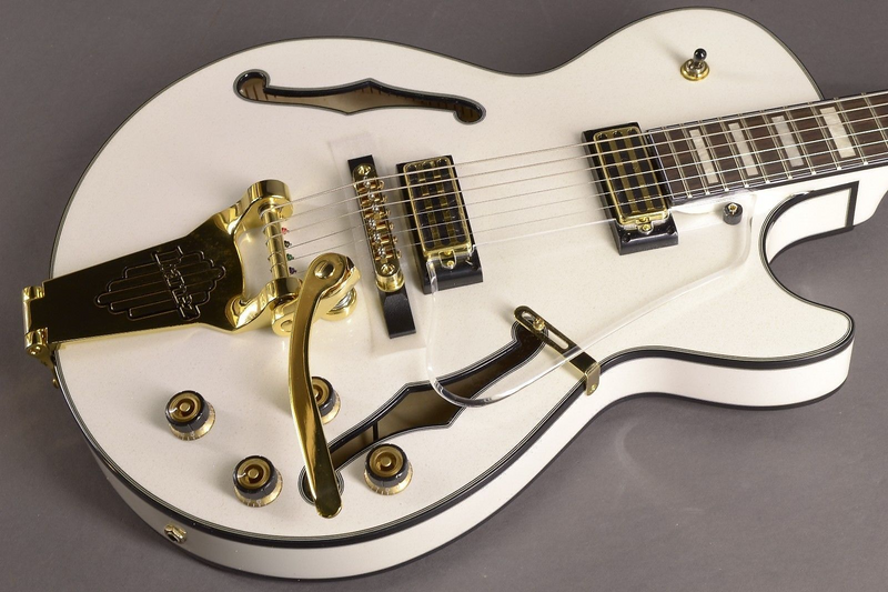 Collectors item.Ibanez AGR73T TSW Hollowbody Single-Cutaway Electric Guitar Twinkle Snow