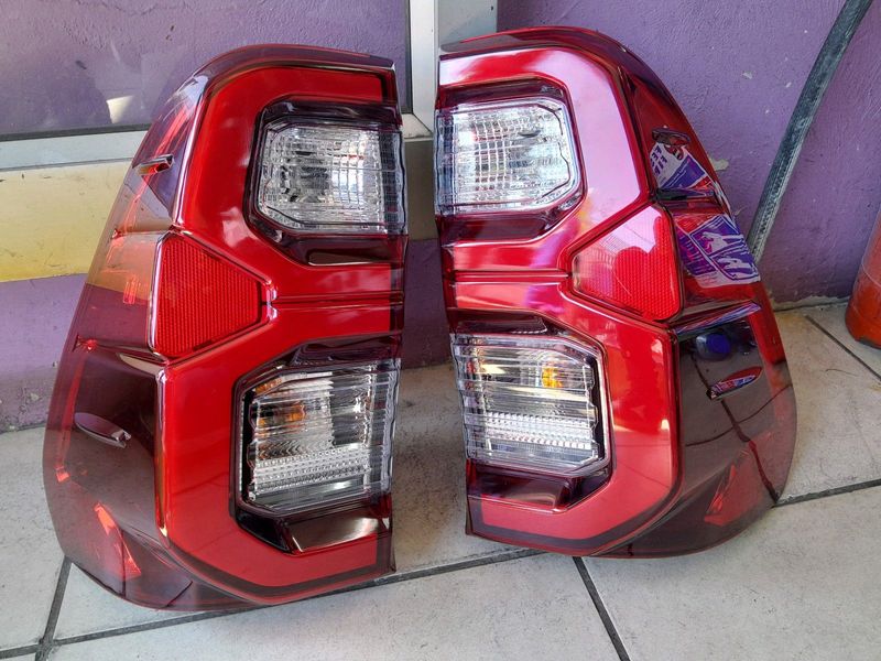 Toyota Hilux left and right side LED tail lights for sale