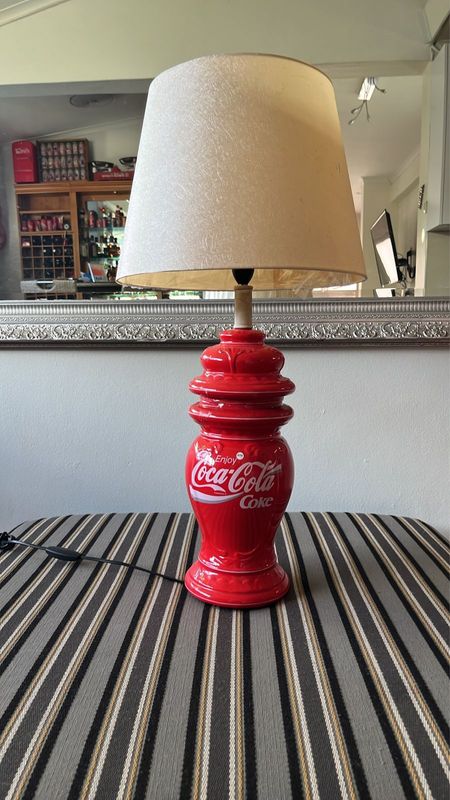 Coke table lamp