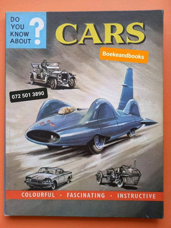 Do You Know About? Cars - Maurice Allward - Illustrated By TE North.