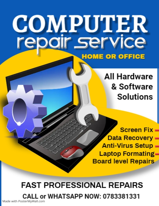 Laptop and PC Repairs