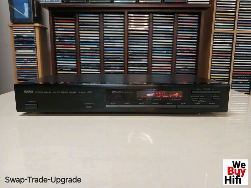 Yamaha TX-340 Stereo FM/AM Tuner - 3 MONTHS WARRANTY (WeBuyHifi)