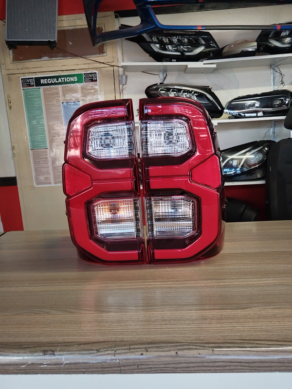 2021 TOYOTA HILUX GD6 TAILLIGHTS RIGHT AND LEFT SUPER CLEAN FOR SALE