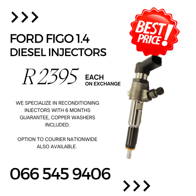 Ford Figo diesel injectors for sale