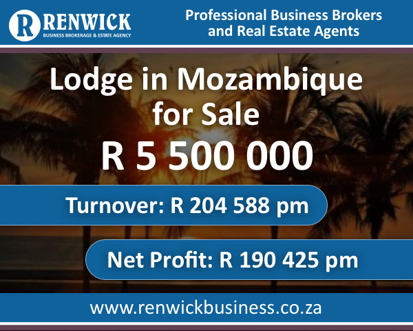 Business For Sale: Lodge in Mozambique