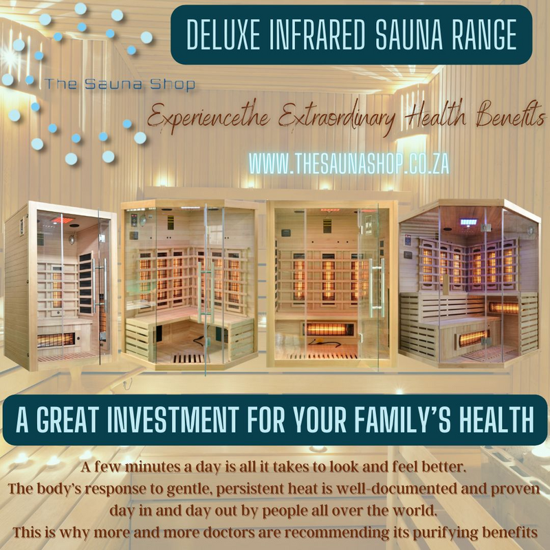 Indoor infrared saunas. Buy direct from the importer.
