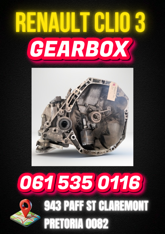 Renault clio 3 gearbox Call or Whatsapp me 0631496230