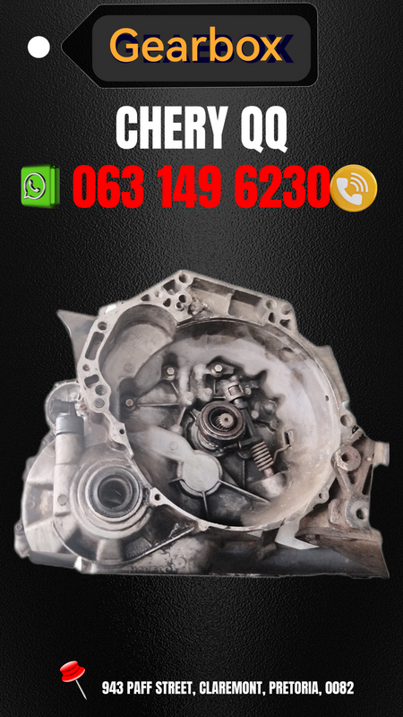 Chery QQ gearbox R4500 Call or WhatsApp me 063 149 6230