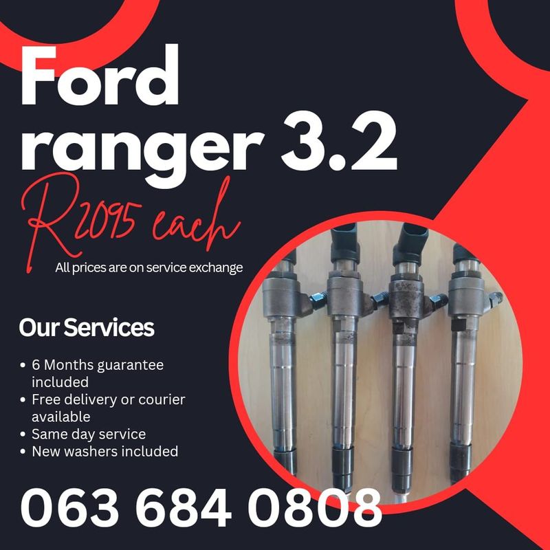 FORD RANGER 3.2 DIESEL INJECTORS FOR SALE WITH WARRANTY
