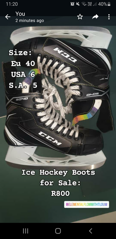 Ice Hockey boots CCM