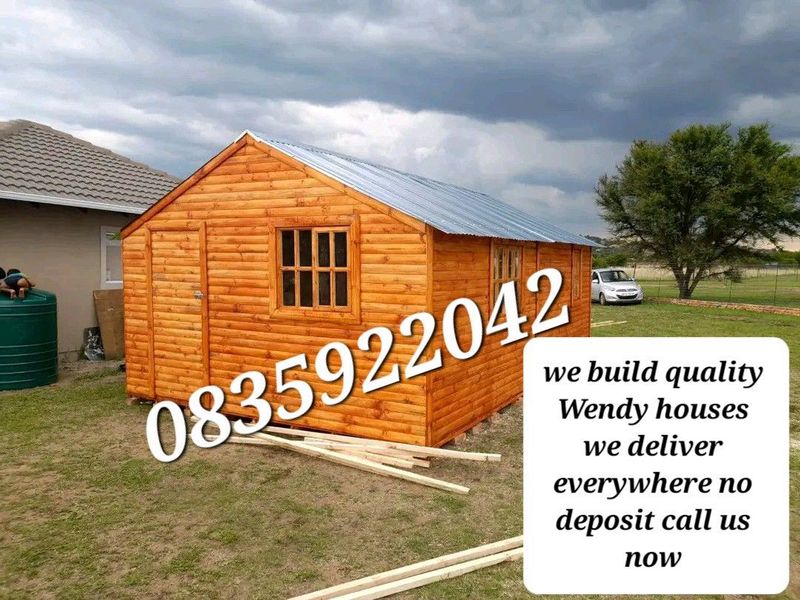 4m x6mt log 2 rooms with 4 windows for sale