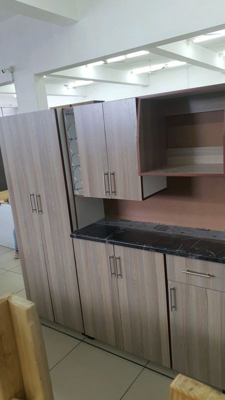 New melamine kitchen cupboard