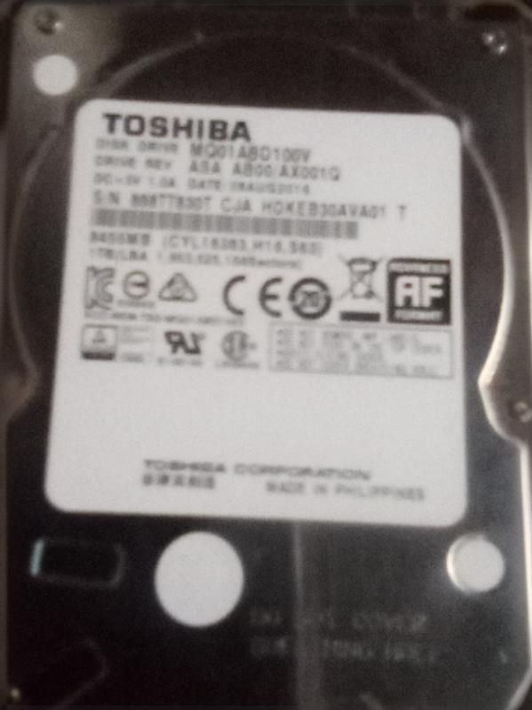 1TB hard drive