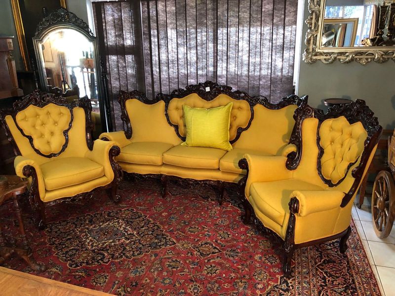 5 Seater Antique Lounge Suite