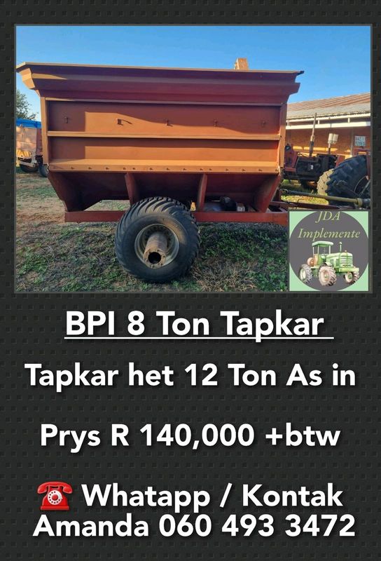 BPI 8 Ton Tapkar