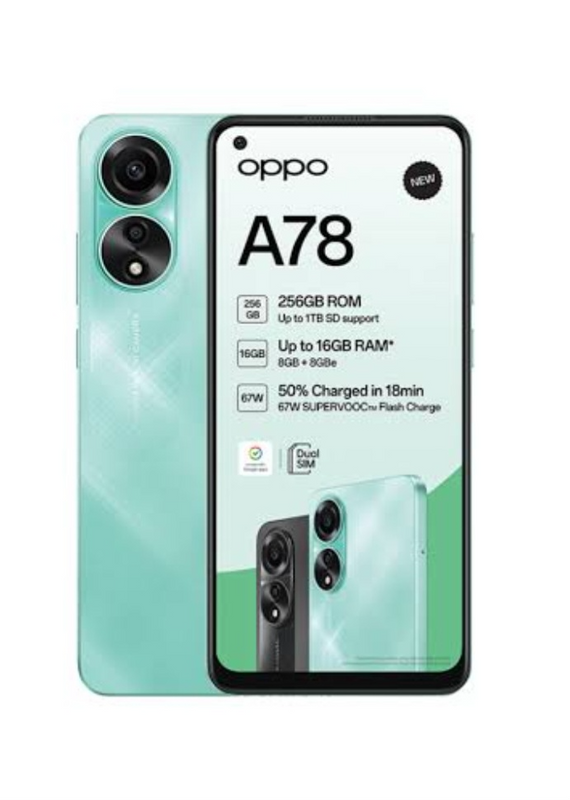 Brand New OPPO A78 4G Cellphone