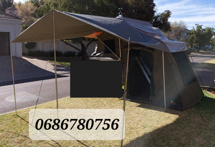 Tentco Junior 1.3m Trailer Tent – With Awning.