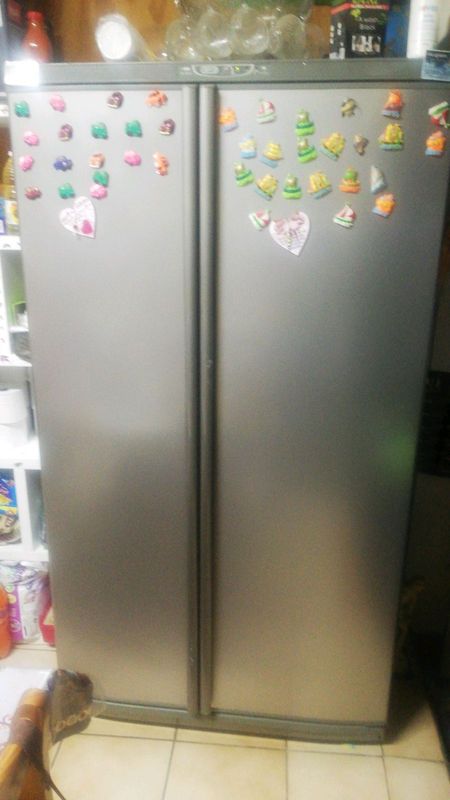 Double door defy fridge