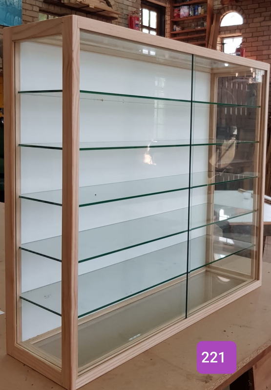 Display Cabinet Glass sides/ doors and sides