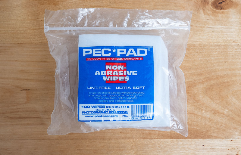 Pack of PEC-PAD Lint Free Wipes 4”x4” Non-Abrasive Ultra Soft Cloth for Cleaning Sensitive Surfaces