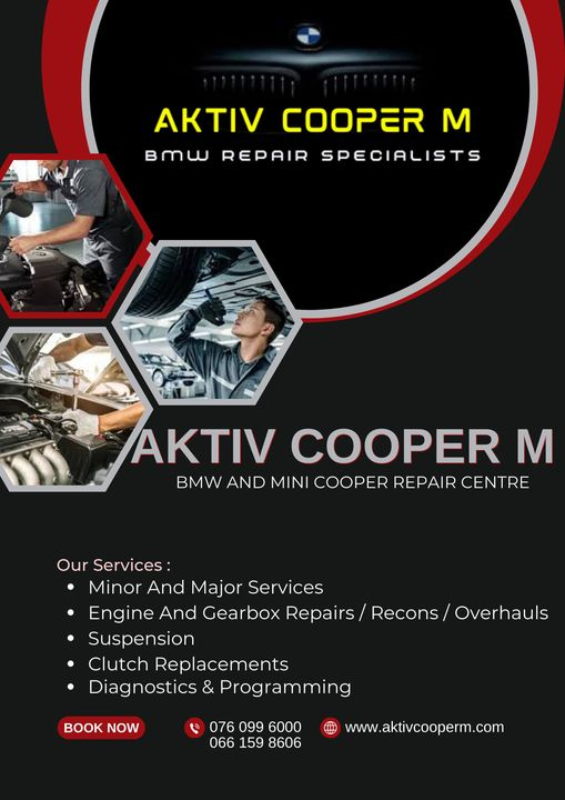 BMW And Mini Cooper Mechanical and Autobody Specialists