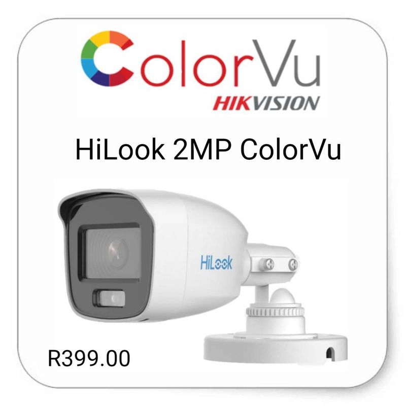 HiLook 2MP ColorVu Bullet camera