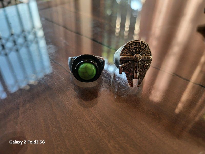 Star wars cosplay rings for the fans