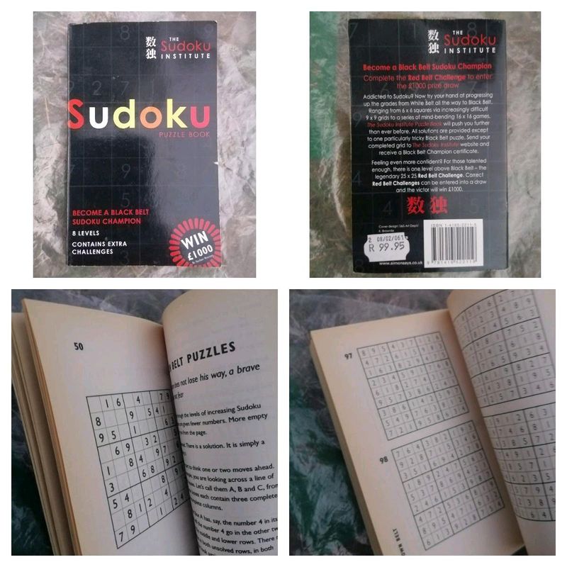 Soduco puzzle bookSecondhand good condition R70