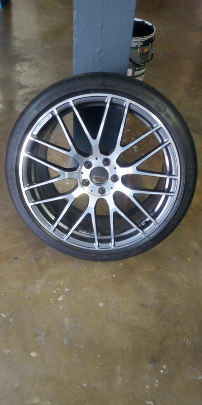 Set of 20 inch Mercedes GT Rims with Tyres 295/30/ZR20