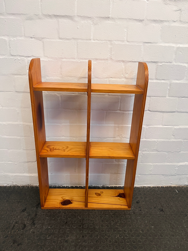 Two Tier Curved Top Bookshelf, A48784