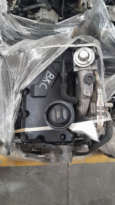 Used VW/AUDI BKC engine for sale. Suitable for 1.9 GOLF, JETTA, MK5, CADDY.