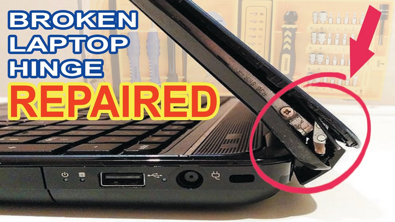 Laptop hinge repair